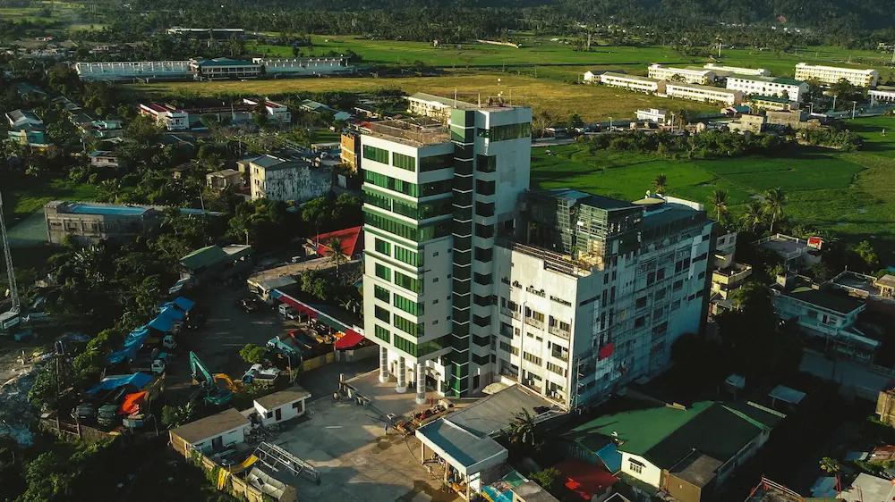 An aerial view of Ardci Hotel.